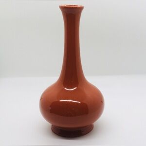 Royal Haeger Pottery Rust Glazed Ceramic Vase